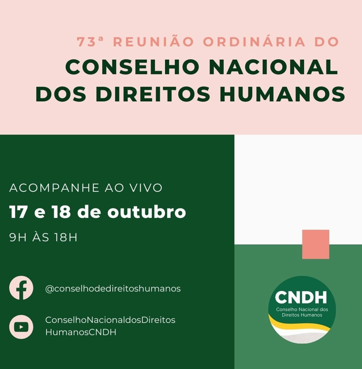 73ª Reunião do Conselho de Direitos Humanos.